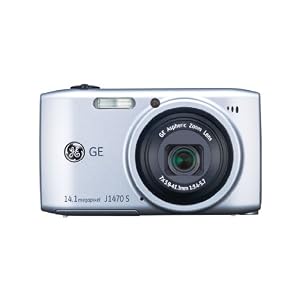 【クリックで詳細表示】GE デジタルカメラ シルバー J1470S SILVER