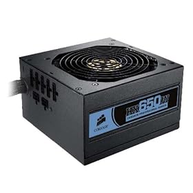 Corsair HX 650 W �d�� ATX �R�l�N�^�[(�E����) JP Version �ۏ� 7�N�� CMPSU-650HXJP