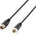 ELECOM torne(�g���l)�ƃe���r��ڑ�����̂ɍœK �A���e�i�P�[�u�� �Q�[���p �l�W-L�^ 5m �u���b�N AV-GMATNS50BK
