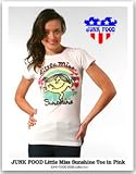  【JUNKFOOD】【ジャンクフード】リトルミスデザインTシャツ【smtb-k】