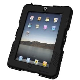 New iPad�Ή��I �y�R�p�O���[�h�z �h�C�c���ŋ�iPad/iPad2/New iPad�i��3����j�Ή��@�ϏՌ��{�h�o�{�h���P�[�X���{���㗤!! Rugged military grade iPad and iPad2 and New iPad compatible waterproof and impact resistant case by Andres Industries AG ( iPad iPad2 New iPad �P�[�X )�@�u���b�N