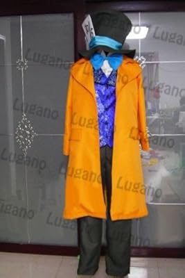 ディズニーハロウィン 　不思議の国のアリス★マッドハッター　コスプレ衣装　 新品　完全オーダメイドも対応可