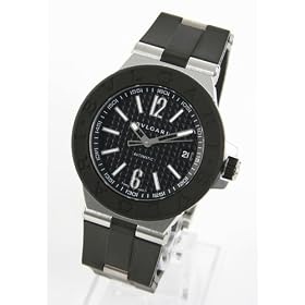 [�u���K��]BVLGARI �r���v �f�B�A�S�m ���o�[ �I�[�g�}�`�b�N �u���b�N DG40BSVD �����Y [���s�A���i]