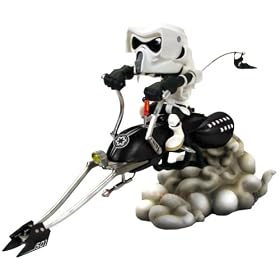 Star Wars - Kustomz: Scout Trooper On Speeder Bike