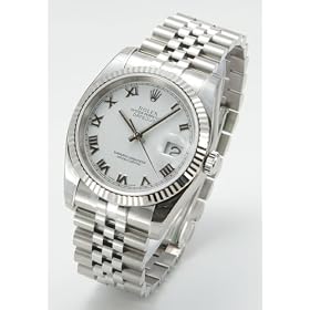 [�����b�N�X]ROLEX �r���v Ref.116234 �f�C�g�W���X�g WG�x�[�� 5�A�u���X �z���C�g ���[�}�� Ref.116234 R �����Y [���s�A���i]