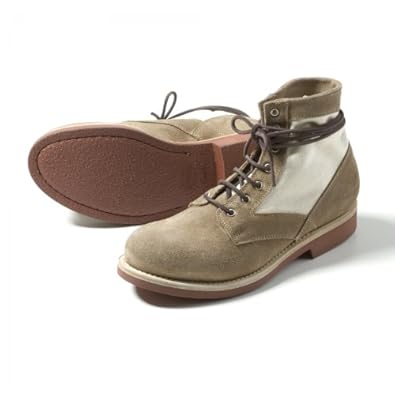 (ブッテロ) BUTTERO コンビレースアップブーツ