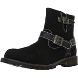[ルーチェオム] Luce homme ドレープ加工リングブーツ