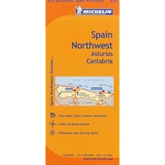 Michelin Spain Northwest, Asturias Cantabria/ Espagne Nord-Ouest Asturies Cantabrie