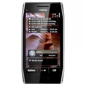 Nokia X7 �ySymbian Anna���ڂ̃V���t���[�X�}�[�g�t�H���z