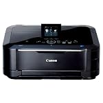 Canon インクジェット複合機 PIXUS MG6130BK 光でナビする新UI 6色W黒インク 自動両面印刷 前面給紙カセット 有線・無線LAN搭載 ブラック ハイパフォーマンスモデル