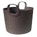 KETER Round Rattan Flexl Tub 27L �\�t�g�o�P�c �u���E�� 17192438