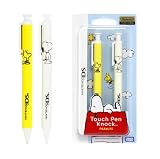  タッチペンノックPeanuts スヌーピー&ウッドストック 黄
