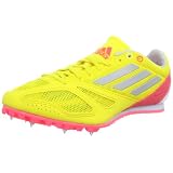 adidas Performance Techstar Allround 3 Q22645, Unisex-Erwachsene Laufschuhe, Gelb (Running White Ftw / Metallic Silver / Red Zest S13), EU 40 (UK 6.5)