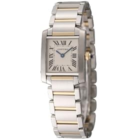 [�J���e�B�G]CARTIER �r���v �^���N�t�����Z�[�Y �z���C�g K18YG��SS W51007Q4 ���f�B�[�X �y���s�A���i�z