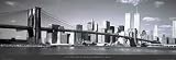  Kunstdruck / Poster: Jeff Lepore, Fiume Hudson Brooklyn Bridge, New York, USA, 95 x 33