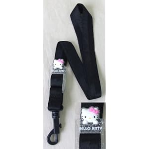 【クリックで詳細表示】ノナカ サクソフォン・ストラップ サンリオキャラクターズ 「ハロー・キティ」 ブラック： 楽器