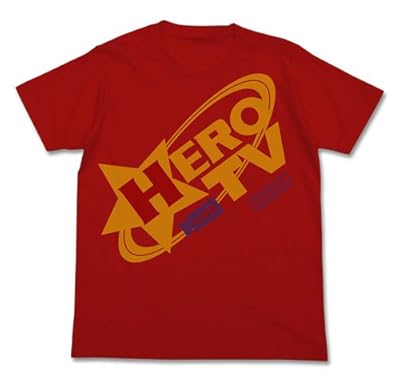  TIGER & BUNNY HERO TV Tシャツ レッド サイズ