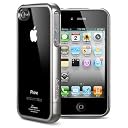 [iPhone 4S 対応]SGP アイフォン 4 / 4S ケース Linear クリスタル シリーズ 【 メタル 】液晶保護シートセット for Apple iPhone 4 / 4S