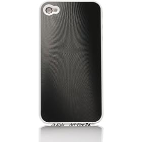Ai-Style Series iPhone4 �n�[�h�P�[�X �yAi4-Fire-BK�z Type Fire BK(�u���b�N�j