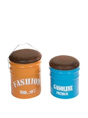 Hanover Loft Hocker mit Stauraum 2er Set