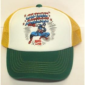 [MARVEL] �}�[�x���R�~�b�N�@���b�V���L���b�v�i�L���v�e���A�����J�j�O���[��/�C�G���[