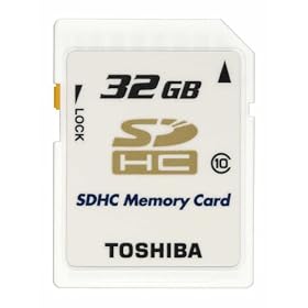 TOSHIBA SDHC�������J�[�h Class10 32GB SD-AX32GWF [�t���X�g���[�V�����t���[�p�b�P�[�W(FFP)]