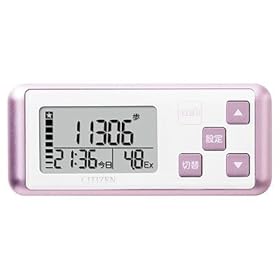 【クリックで詳細表示】シチズン(CITIZEN) デジタル歩数計peb TW700 ピンク TW700-PK