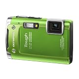 OLYMPUS �h���f�W�^���J���� TOUGH TG-615 �O���[�� 5m�h�� 1.5m�Η����Ռ� -10�x�ϒቷ 1400����f 3D�t�H�g�@�\ Eye-Fi�J�[�h�Ή� TG-615 GRN