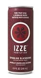  IZZE Fortified Sparkling Juice, Blackberry, 8.4-Ounce Cans (Pack of 24)