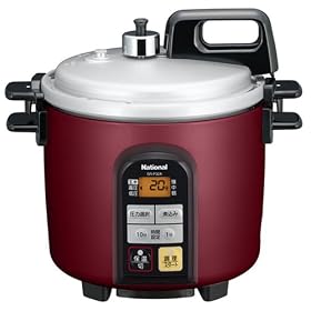National 電気圧力なべ(マイコンタイプ)(満水容量3.2L) エレガントレッド SR-P32A-R