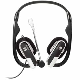 LOGICOOL USB�w�b�h�Z�b�g �m�C�Y�L�����Z�����O�}�C�N�̗p �X�[�p�[���C�h�o���h�I�[�f�B�I�Ή� H555