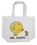  Mr.Men & Little Miss/ミスターメン&リトルミス　帆布トートバッグ　MR. HAPPY