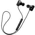 Logitec iPhone4/4S/3GS/3G �X�}�[�g�t�H���Ή� Bluetooth2.1 + EDR�Ή��X�e���I�w�b�h�z�� [USB-AC�A�_�v�^�t] �u���b�N LBT-AVHP04ABK