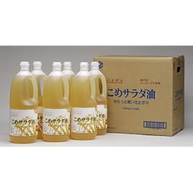 【クリックで詳細表示】【ご贈答・内祝ギフト】 こめサラダ油 1500g 6本入セット S-510 食用油