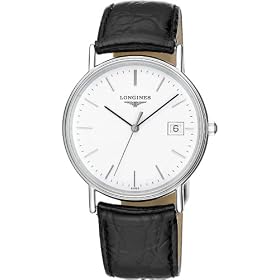 LONGINES (�����W��) �r���v ���O���� �N���V�b�N �v���Z���X �z���C�g L4.720.4.12.2 [���s�A���i] �����Y