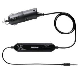 iBUFFALO �y�e��X�}�[�g�t�H���Ή��z��iPhone4S����FM�g�����X�~�b�^�[mini�v���O�X�C�b�`�� �f�W�^���Z���N�g���� ��m�C�Y�݌v�u���b�N BSFM11BK