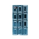 シンラクリエイション iPhone4/4S専用ハードケース Sweets Case Chocolate Hard ブルーメタリック SCI-4SCH-BM