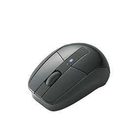 ELECOM Bluetooth�}�E�X 3�{�^�� ���w�� �u���b�N M-BT2BRBK