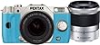 PENTAX �f�W�^�����J���� Q10 �_�u���Y�[���L�b�g �V���o�[/�A�N�A003 Q10 WZOOMKIT SL/AQ 003