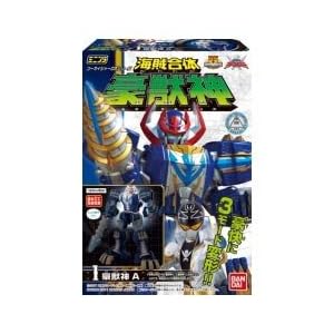 【クリックでお店のこの商品のページへ】食玩 海賊戦隊ゴーカイジャー ミニプラ 海賊合体 豪獣神 全3種セット