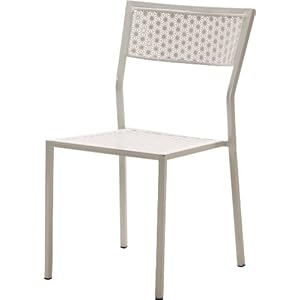 【クリックで詳細表示】不二貿易 シルエットチェアー ホワイト 93284