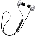 Logitec iPhone �X�}�[�g�t�H���Ή� Bluetooth2.1 + EDR�Ή��X�e���I�w�b�h�z�� [USB-AC�A�_�v�^�t]  �V���o�[ LBT-AVHP04ASV