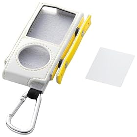 【クリックで詳細表示】ELECOM iPod 4th nano/レザーケース/イエロー AVD-LCRA4NYL
