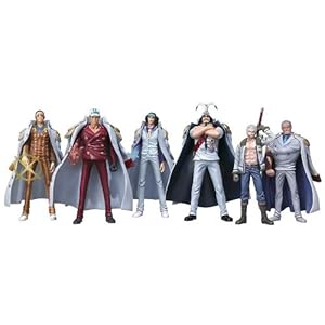 【クリックでお店のこの商品のページへ】超造形魂 ワンピース 海軍-絶対正義の名の下に- 全6種セット