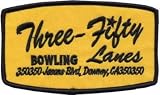  アメカジ『Three-Fifty Lanes（BOWLING）』ワッペン（PATCH）