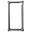 ABEE iPhone4/4S対応 アルミジャケット バンパータイプ シルバー MA-4J03-S