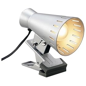 【クリックで詳細表示】ヤザワ クリップライト CR40SV