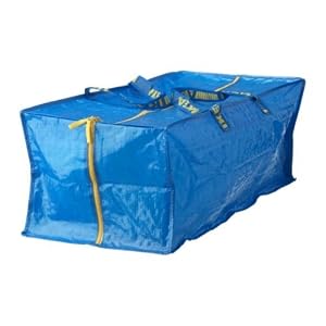 【クリックでお店のこの商品のページへ】★FRAKTA / トロリー用バッグ / ブルー[イケア]IKEA(90161989)