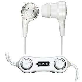 maxell �J�i���^���`���C���z���uVIBRABONE�v �z���C�g HP-VBC40-WH