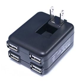 ���{�g���X�g�e�N�m���W�[ USB-AC�`���[�W���[ 4�|�[�g �u���b�N USBAC4PBK
